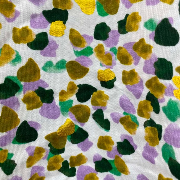 Gorman green confetti blouse, size 6 but would fit size 8, classy, elegant, fun! - Picture 2 of 5